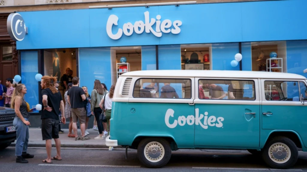 Cannabis store grand opening has Cookies franchisee in trouble